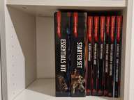 First shelf of the BILLY containing D&D Books